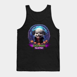 Spooky cute puppy Tank Top